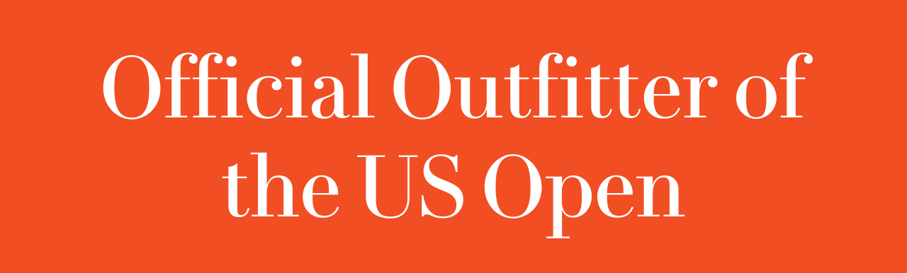 OFFICIAL OUTFITTER OF THE US OPEN