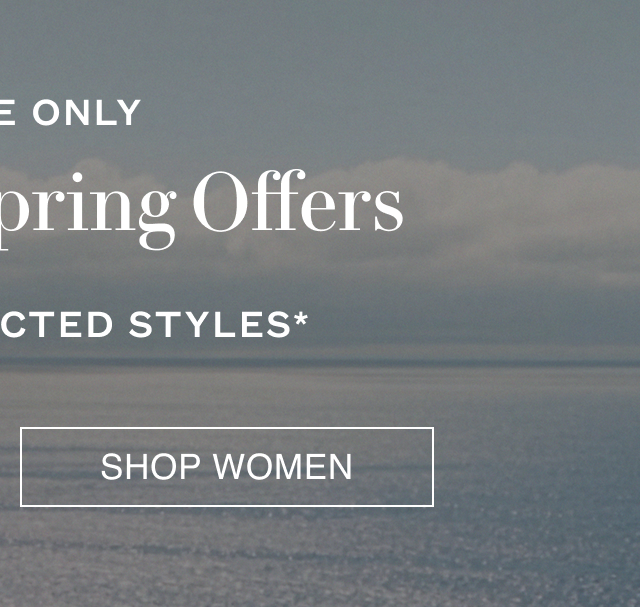 Exclusive Spring Offers