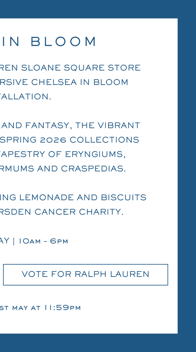 Vote For Ralph Lauren