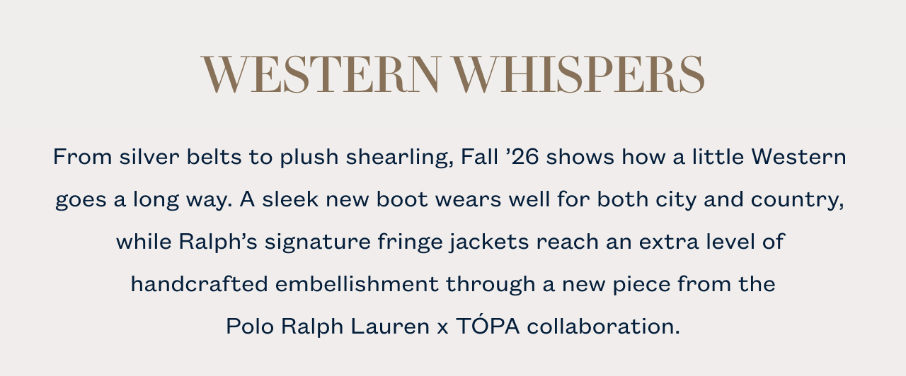 WESTERN WHISPERS