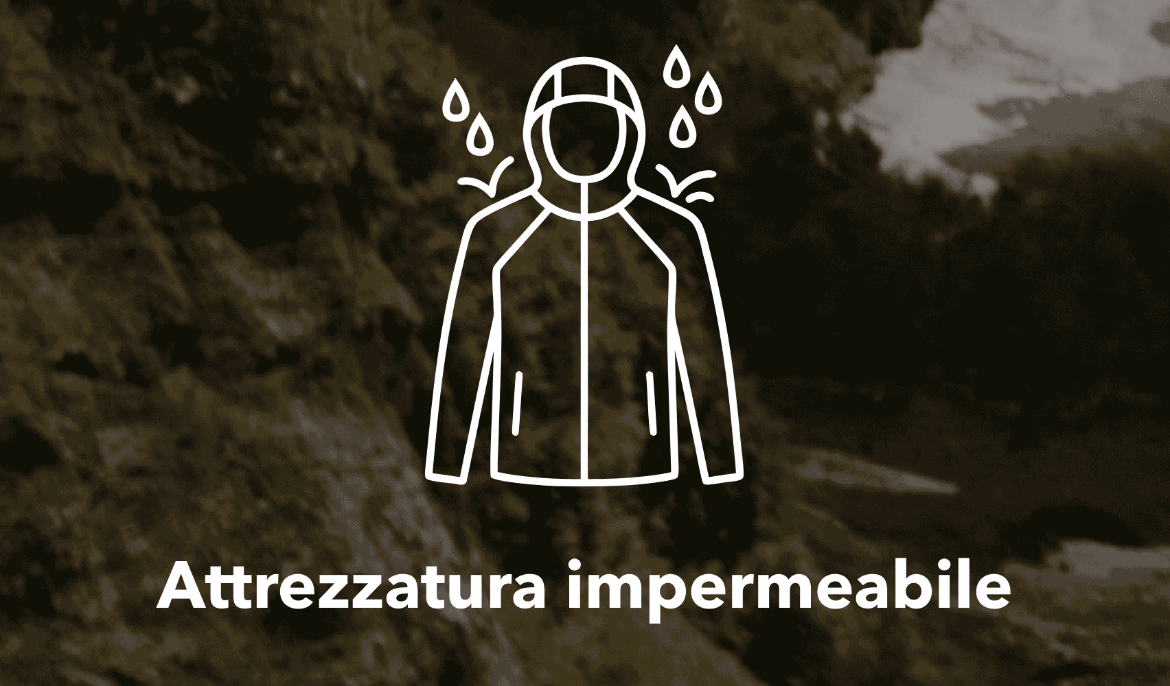 Attrezzatura impermeabile