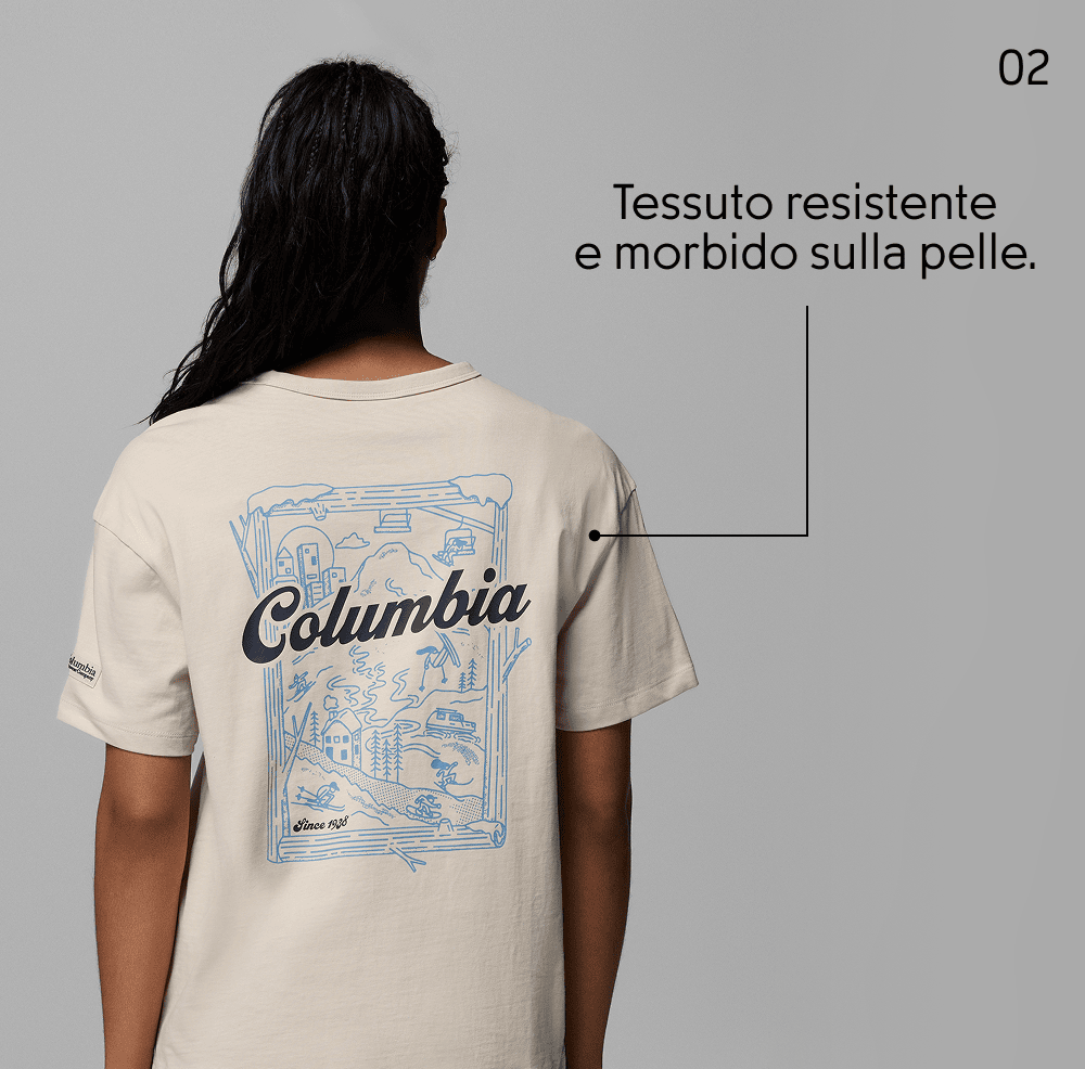 T-shirt stampata in tessuto pesante CSC™