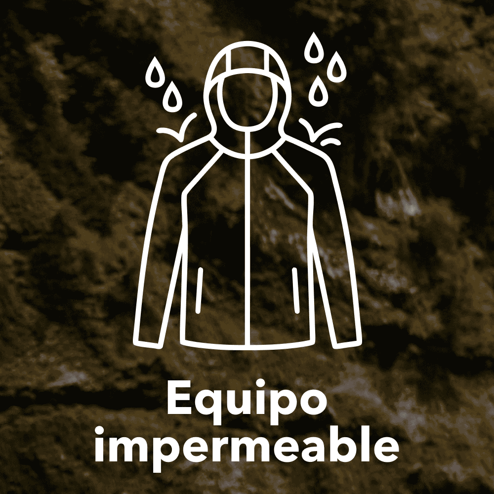 Equipo impermeable