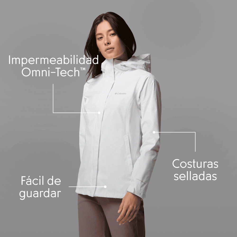 Chaqueta para la lluvia Arcadia™ II para mujer