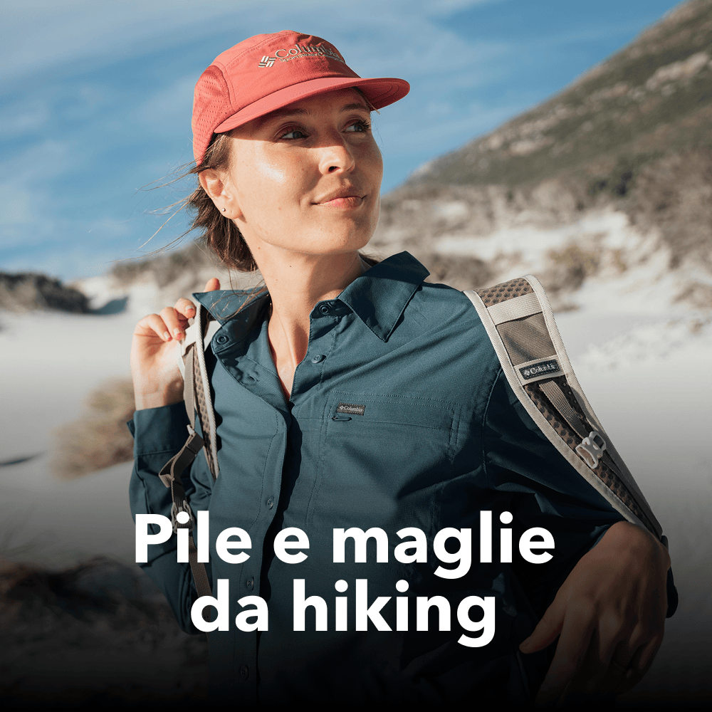Pile e maglie da hiking