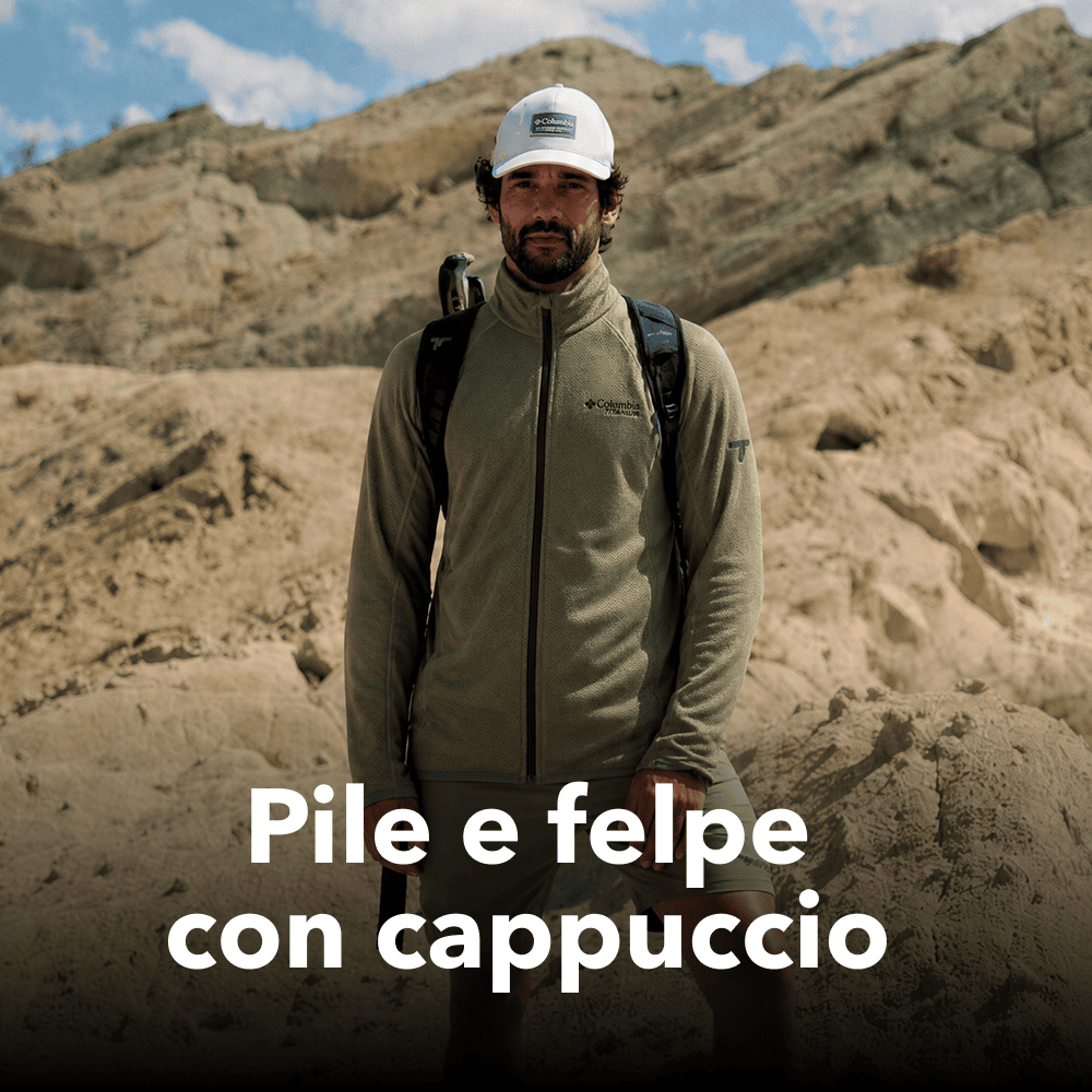 Pile e felpe con cappuccio