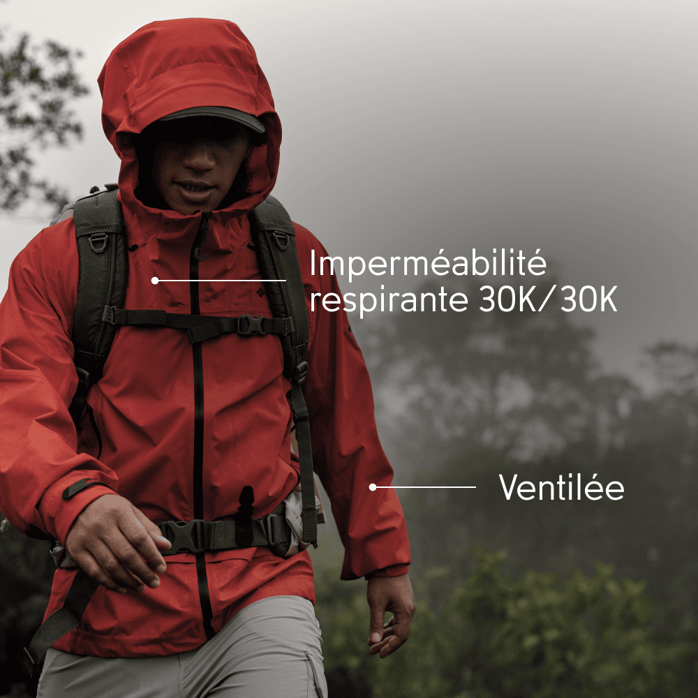 Veste Imperméable Saudan Pro™ 3L Homme