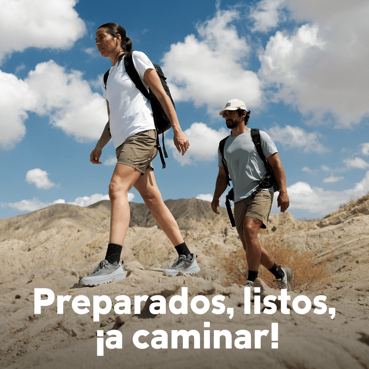 Preparados, listos, ¡a caminar!