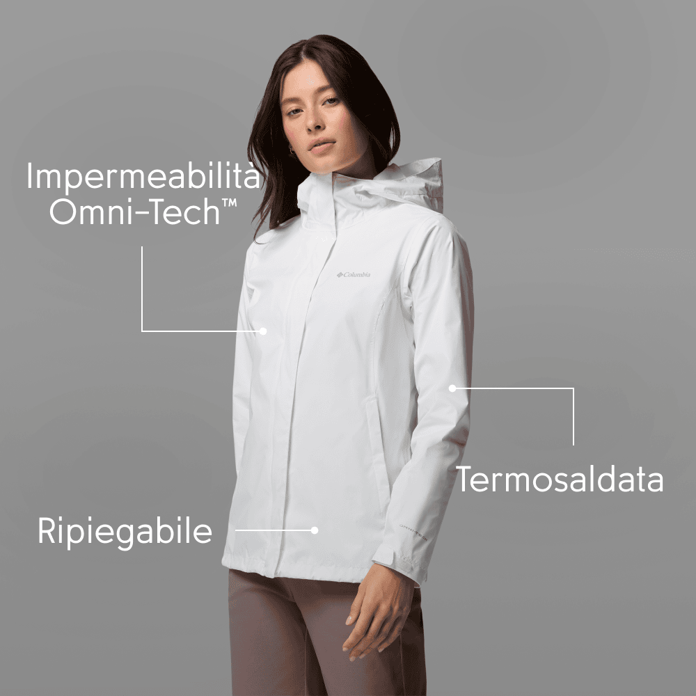 Giacca antipioggia Arcadia™ II da donna