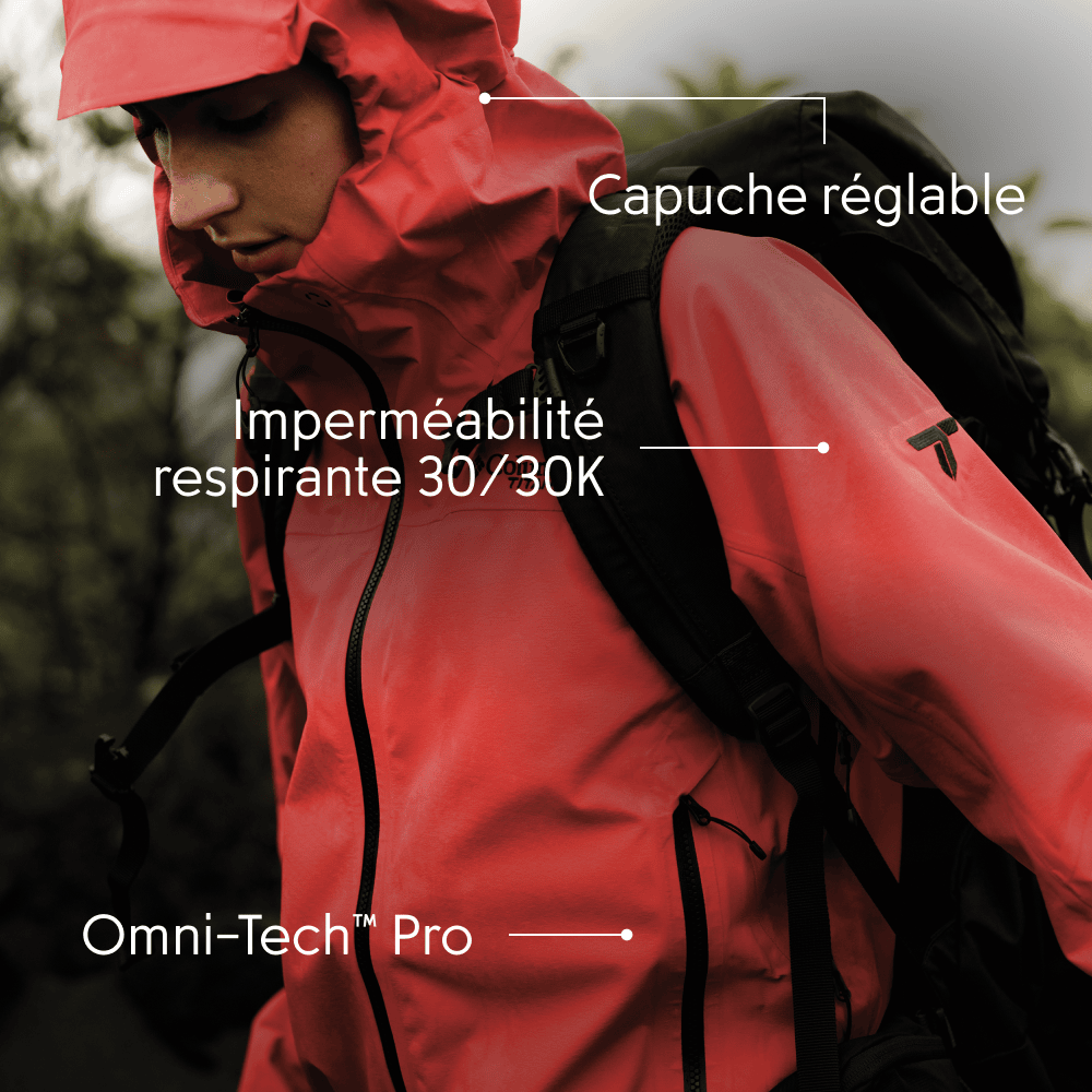 Veste Imperméable Saudan Pro™ 3L Femme