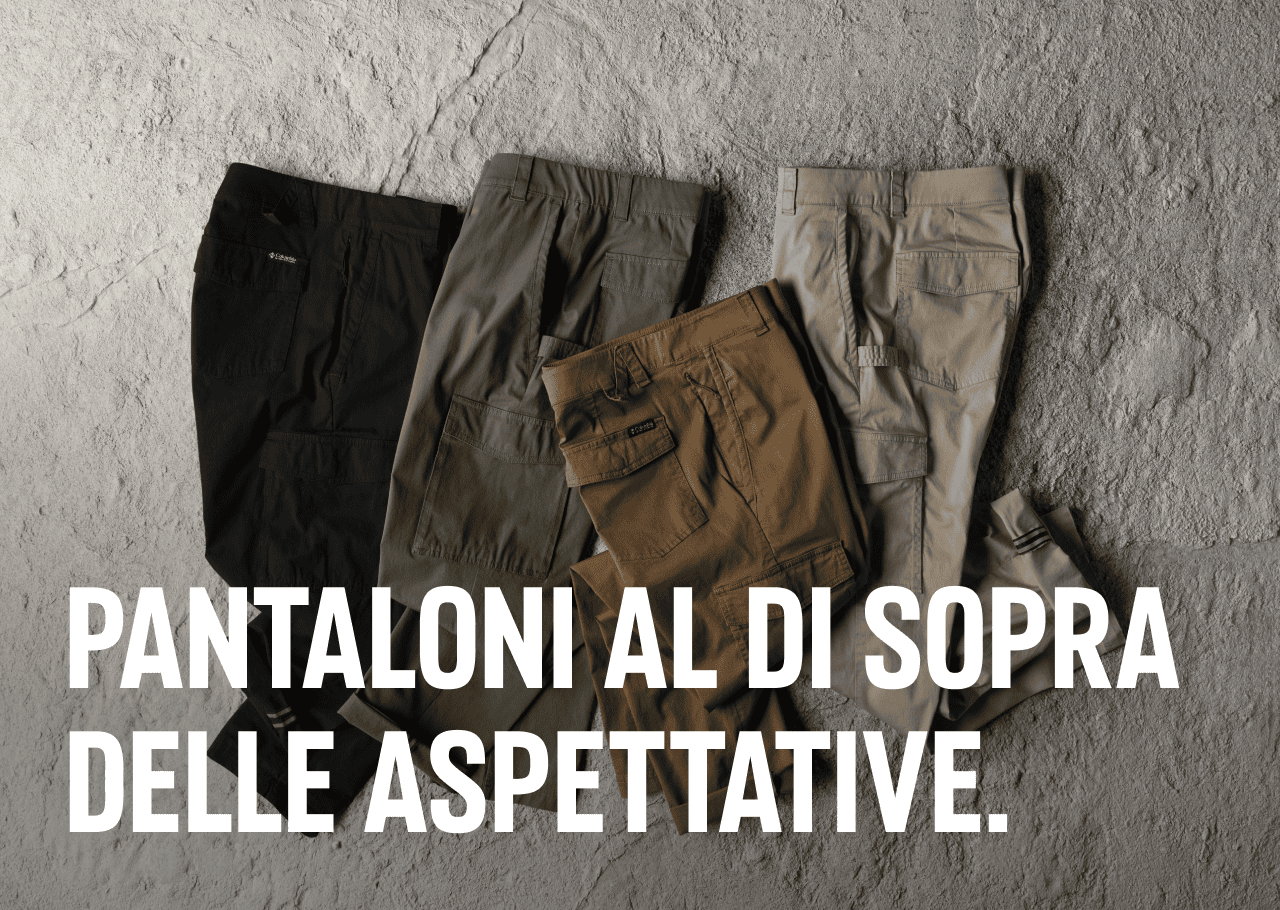 Pantaloni al di sopra delle aspettative.